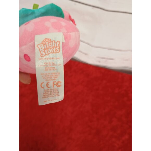 Bright Starts Light-Up Butterfly Baby Toy With Heart Shape & Rattle - Picture 5 of 6